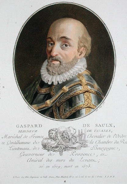 Gaspard de Saulx (1509-73) Herre av Tavanes av Antoine Louis Francois (after) Sergent Marceau