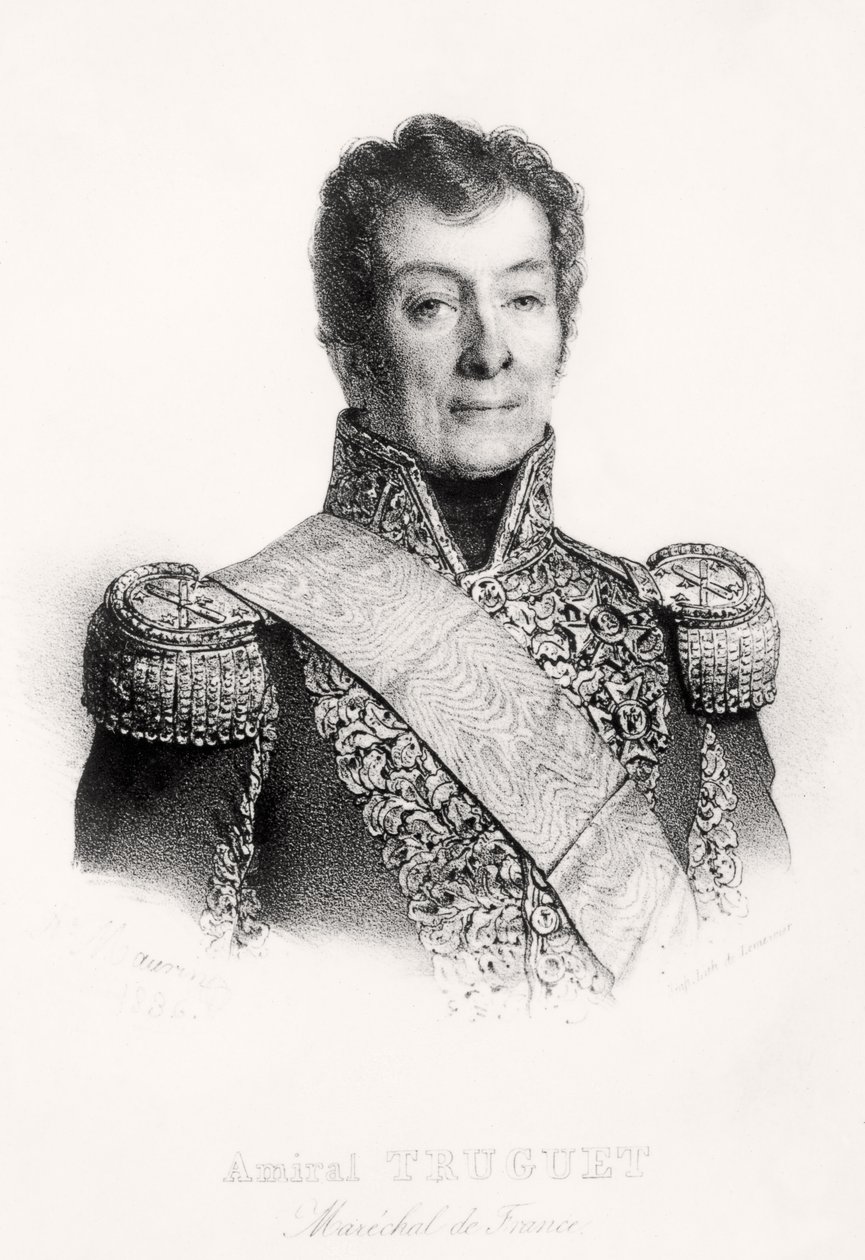 Portrett av admiral Laurent Truguet av Antoine Maurin