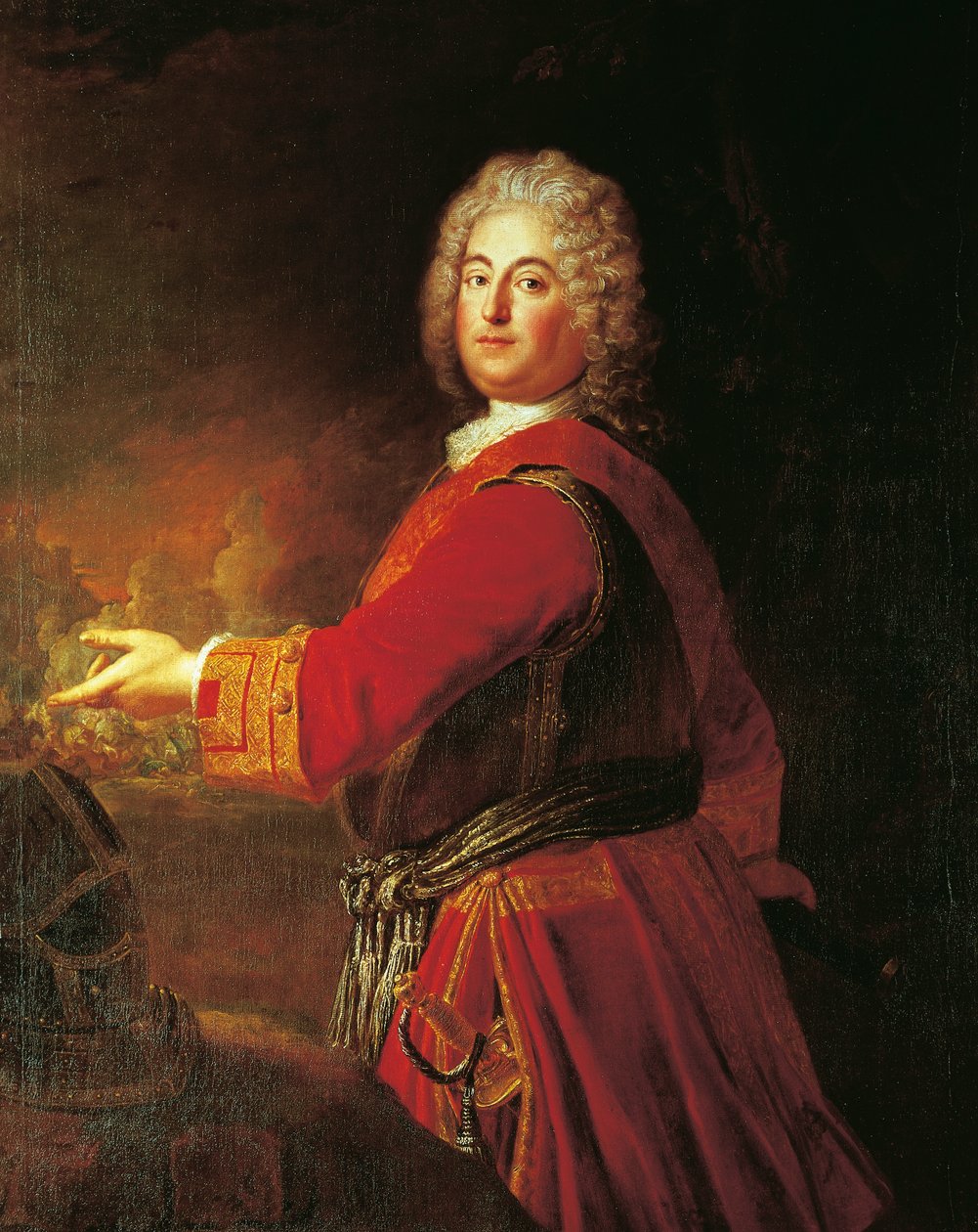 Christian Louis Brandenburg (Herzberg am Harz av Antoine Pesne