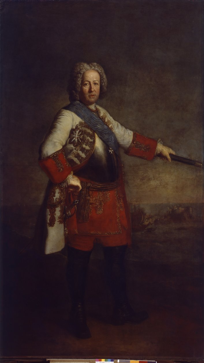 Grev Friedrich Heinrich von Seckendorf, 1720 av Antoine Pesne