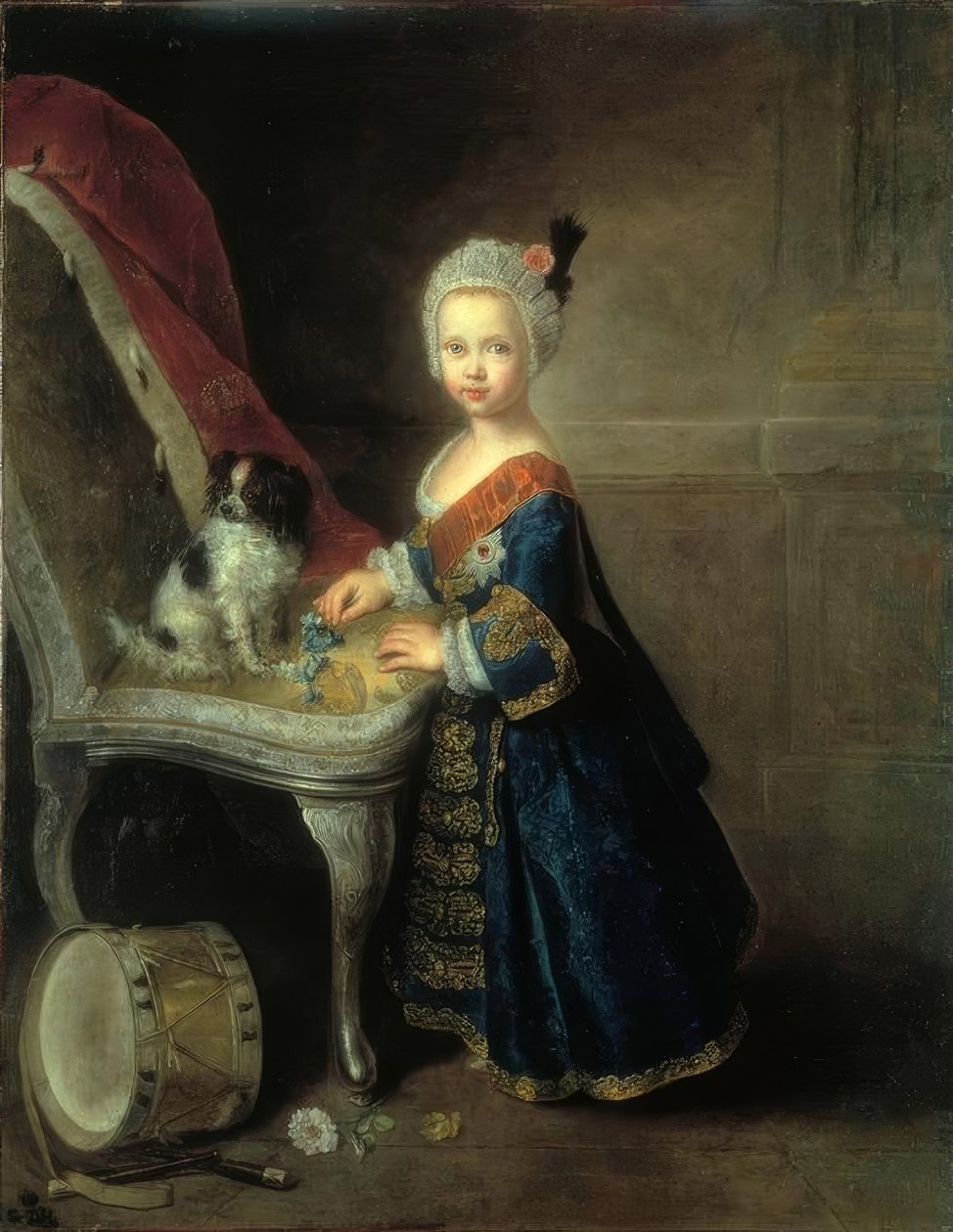Friedrich II., Kronprins med orden / Pesne av Antoine Pesne