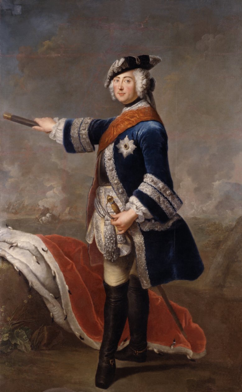 Frederick den store av Antoine Pesne