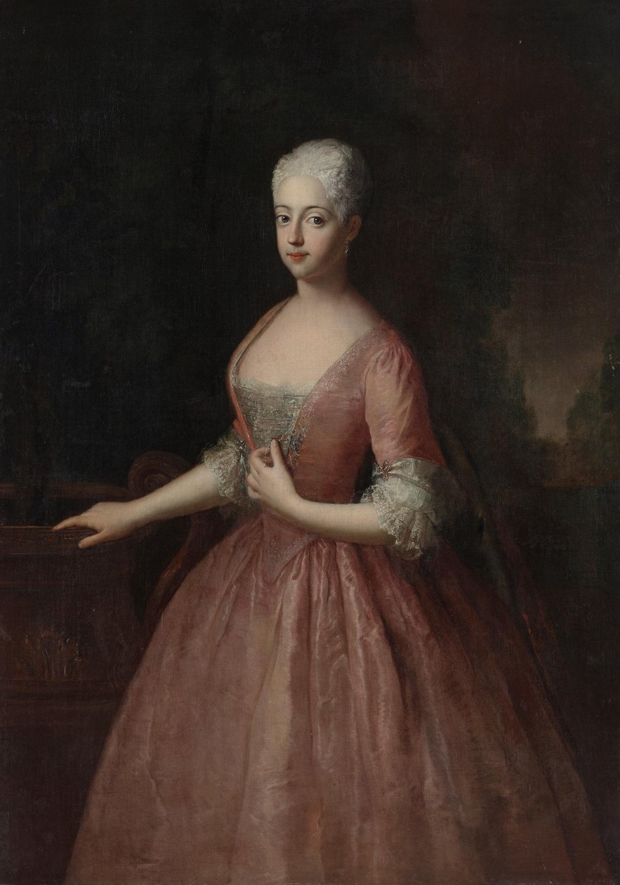 Markgrevinne Friederike Louise av Antoine Pesne