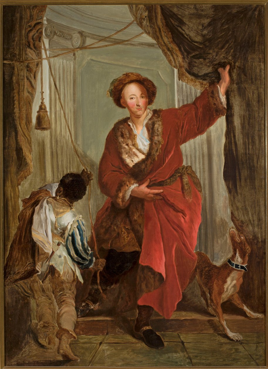 Portrett av Friedrich Ernst von Knyphausen (1678-1731) av Antoine Pesne
