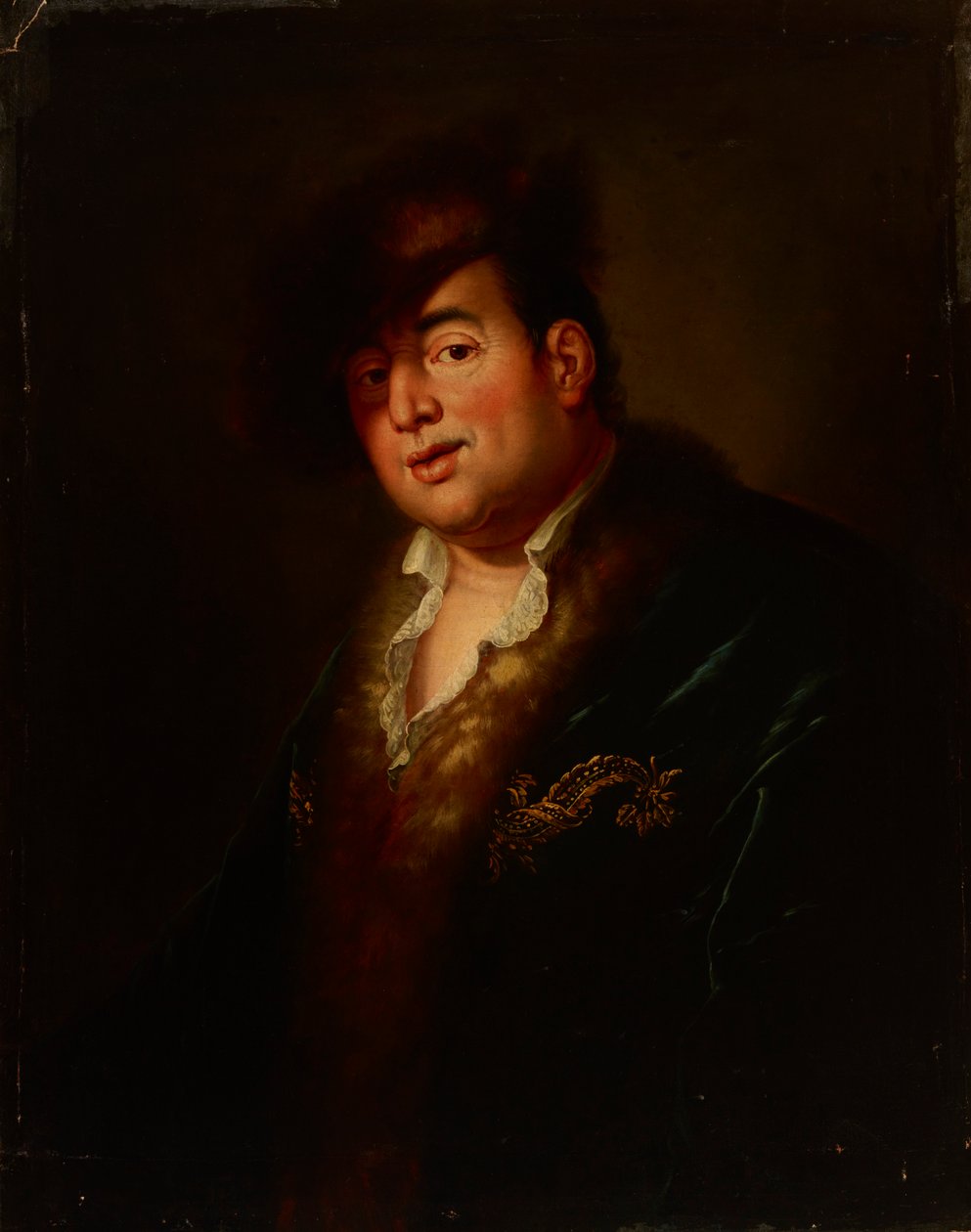Portrett av Johann Melchior Dinglinger (1664-1731) av Antoine Pesne