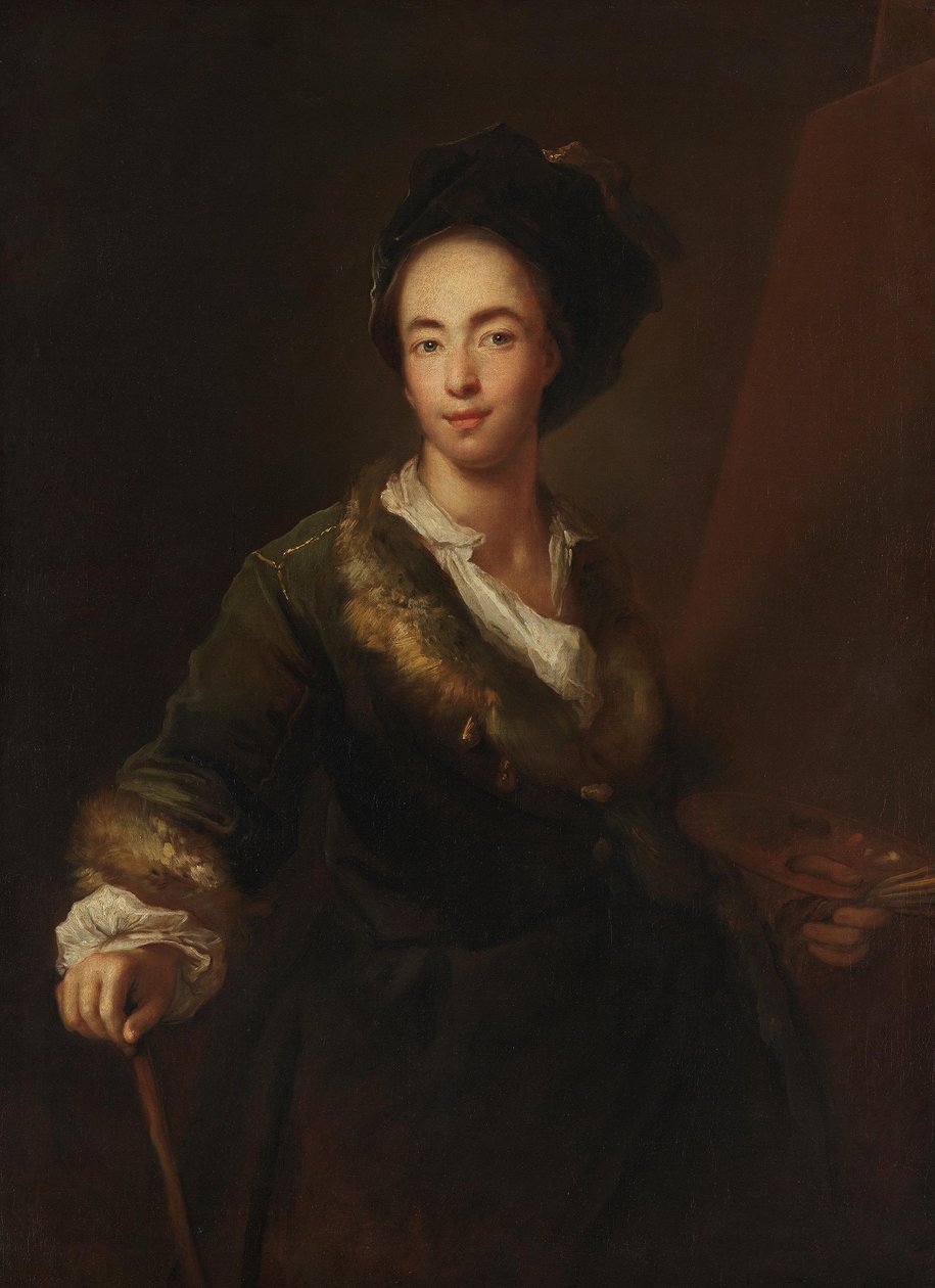 Selvportrett av Antoine Pesne