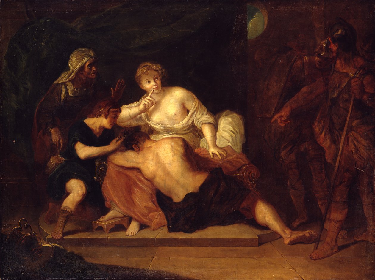 Samson og Dalila av Antoine Pesne