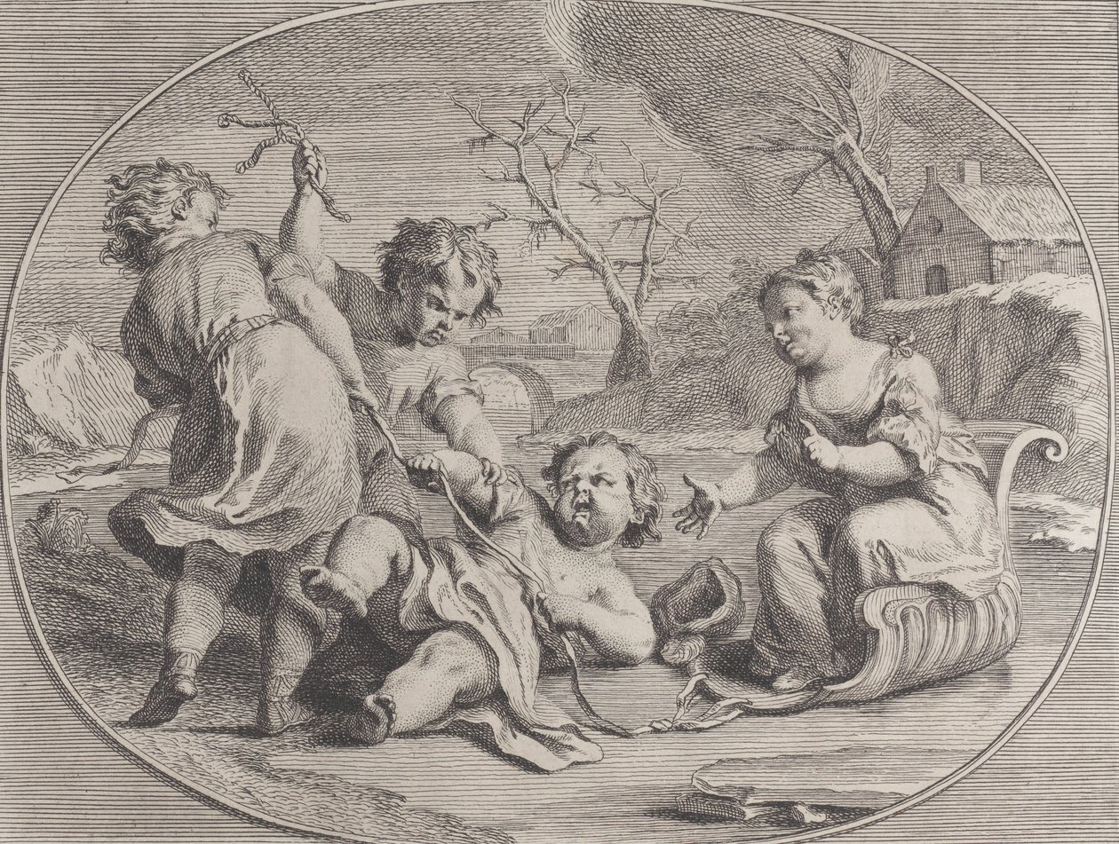 Vinter L'Hyver, 1740-60. av Antoine R. Tronchon