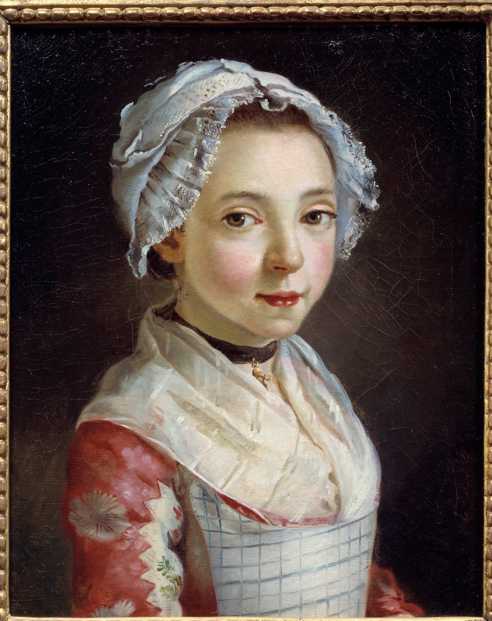 Den unge hushjelpen. Maleri av Antoine Raspal (1738-1811) av Antoine Raspal