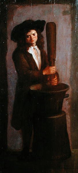 Apothekeren til de fransiskanske nonnene i Toulouse av Antoine Rivalz