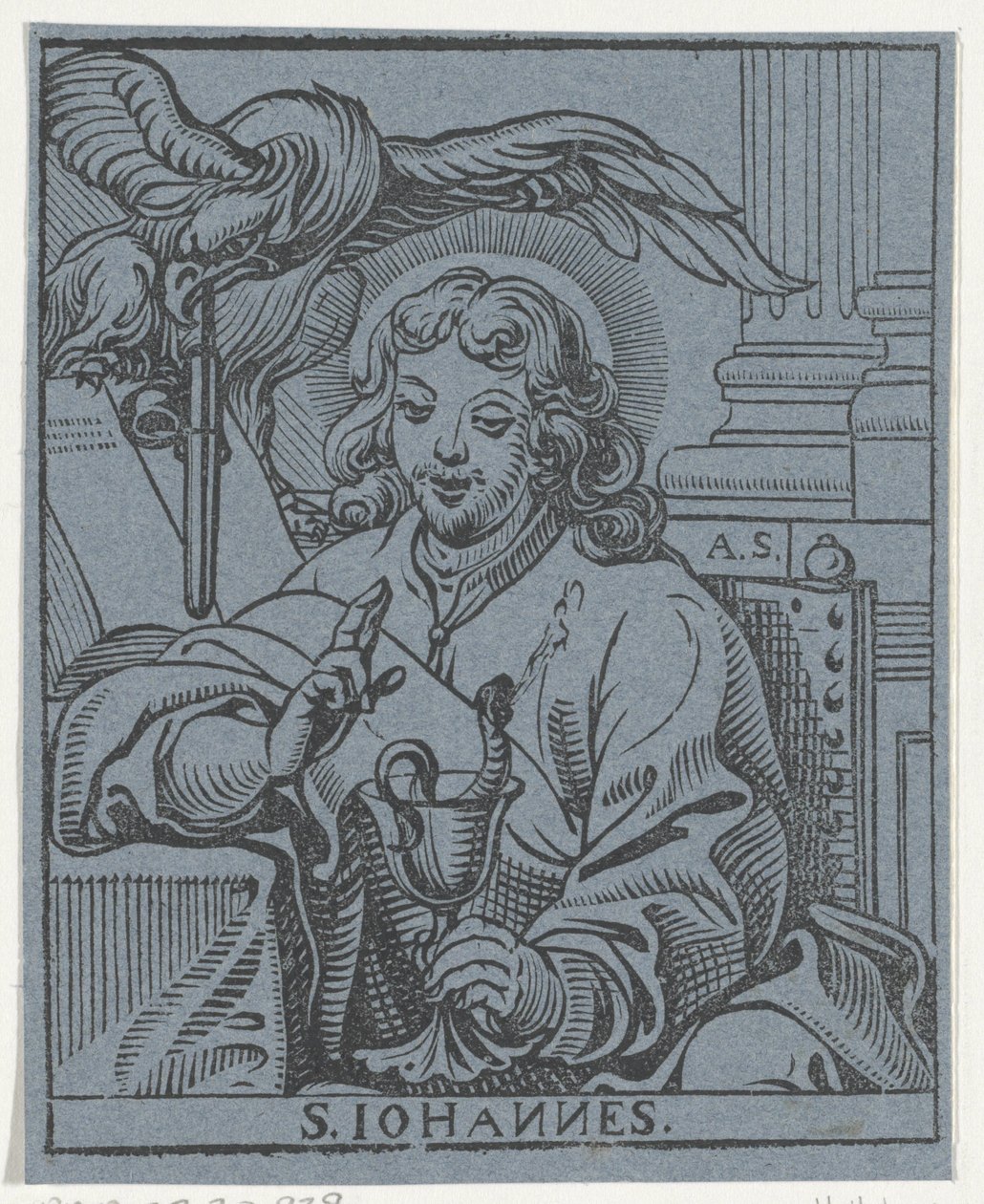 Johannes evangelisten De fire evangelistene (serietittel) av Antoine Sallaert