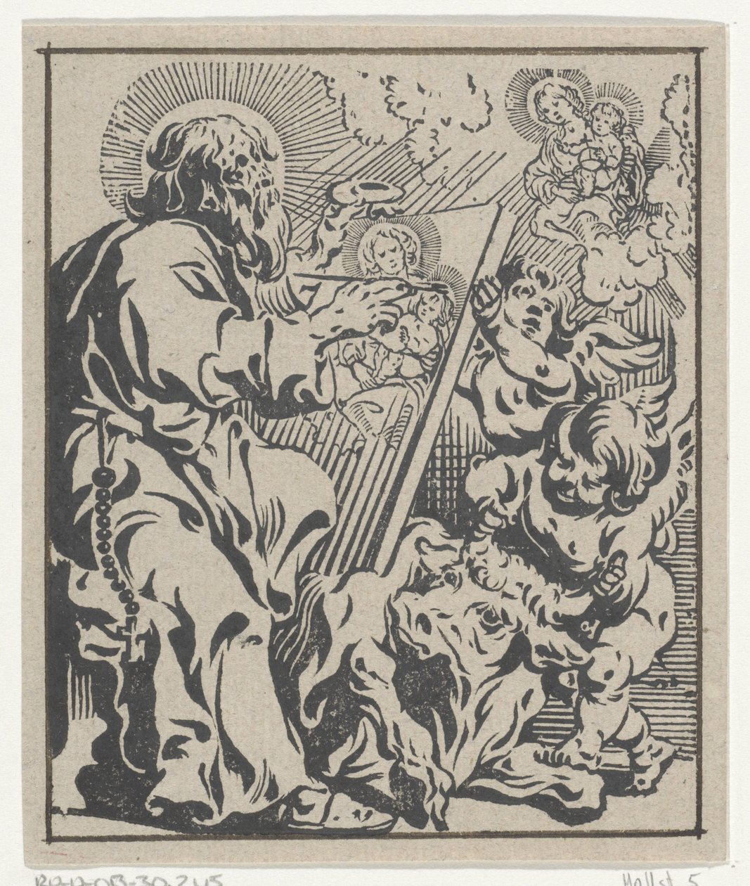 Evangelisten Lukas De fire evangelistene (serietittel) av Antoine Sallaert
