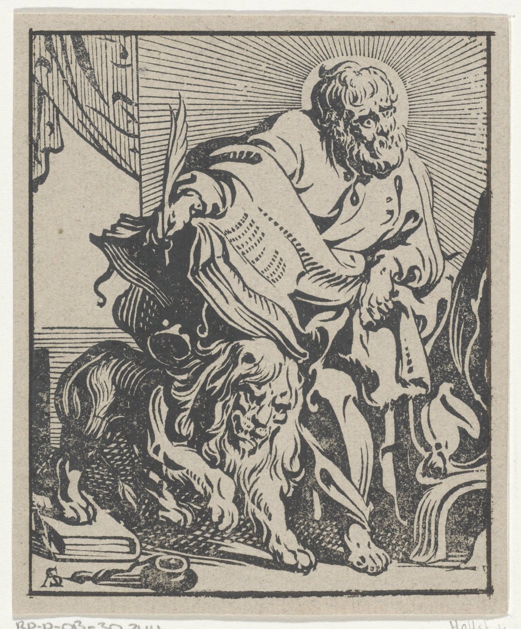 Merk evangelisten De fire evangelistene (serietittel) av Antoine Sallaert