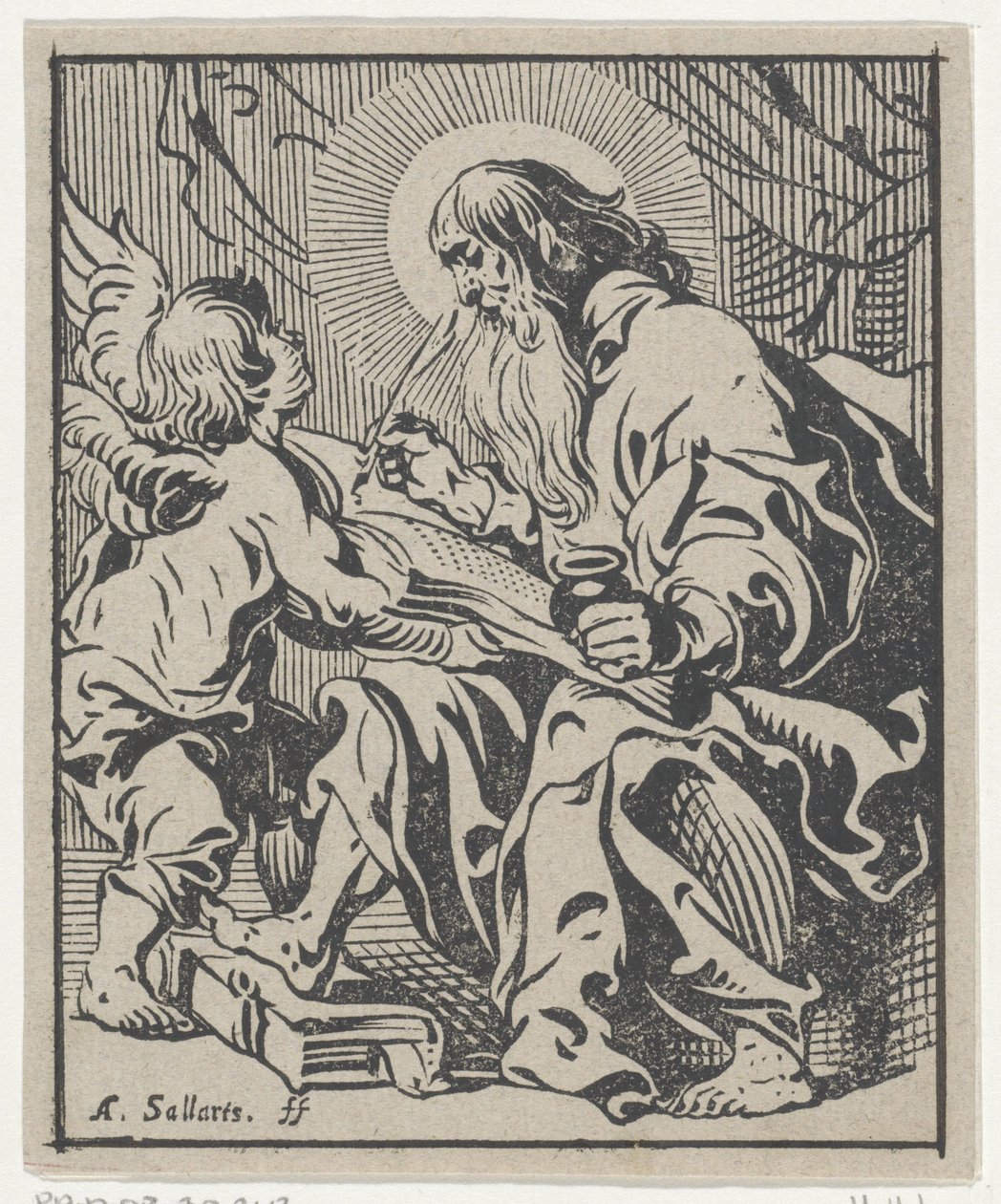 Evangelisten Matteus De fire evangelistene (serietittel) av Antoine Sallaert