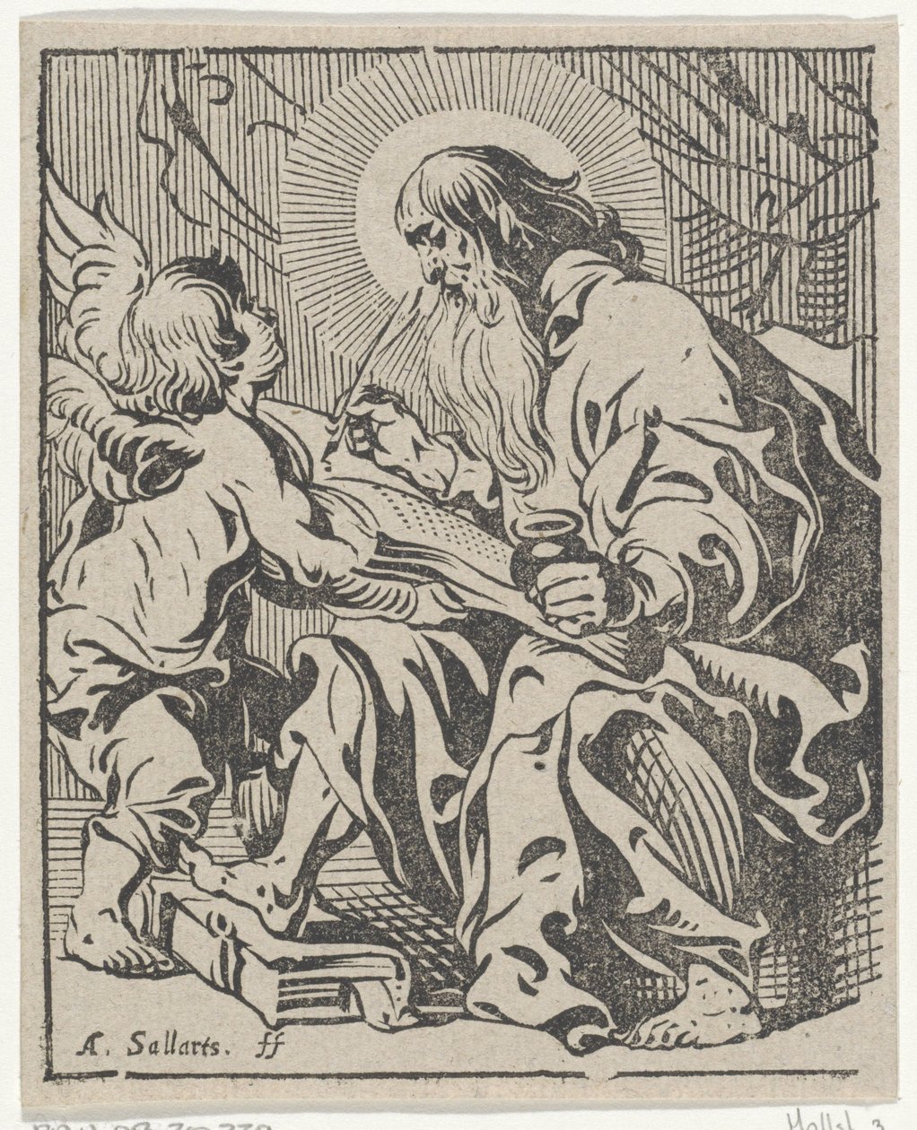 Evangelisten Matteus De fire evangelistene (serietittel) av Antoine Sallaert