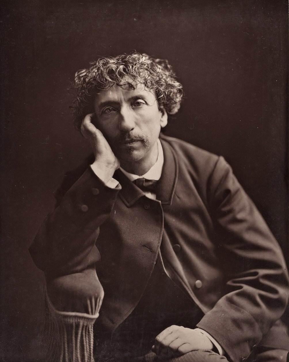 Charles Garnier fransk arkitekt, 1825-1898, 187684. av Antoine Samuel Adam Salomon