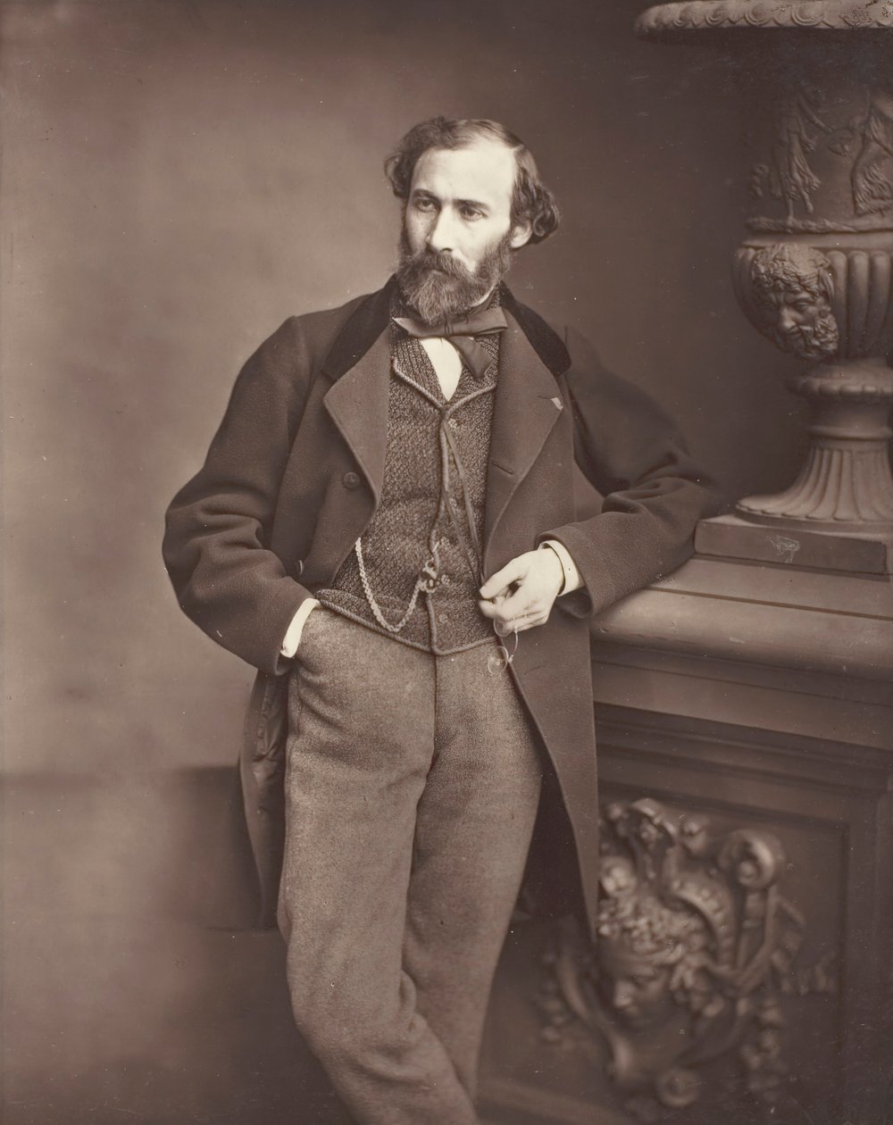 Octave Feuillet fransk romanforfatter og dramatiker, 1821-1890, 187684. av Antoine Samuel Adam Salomon