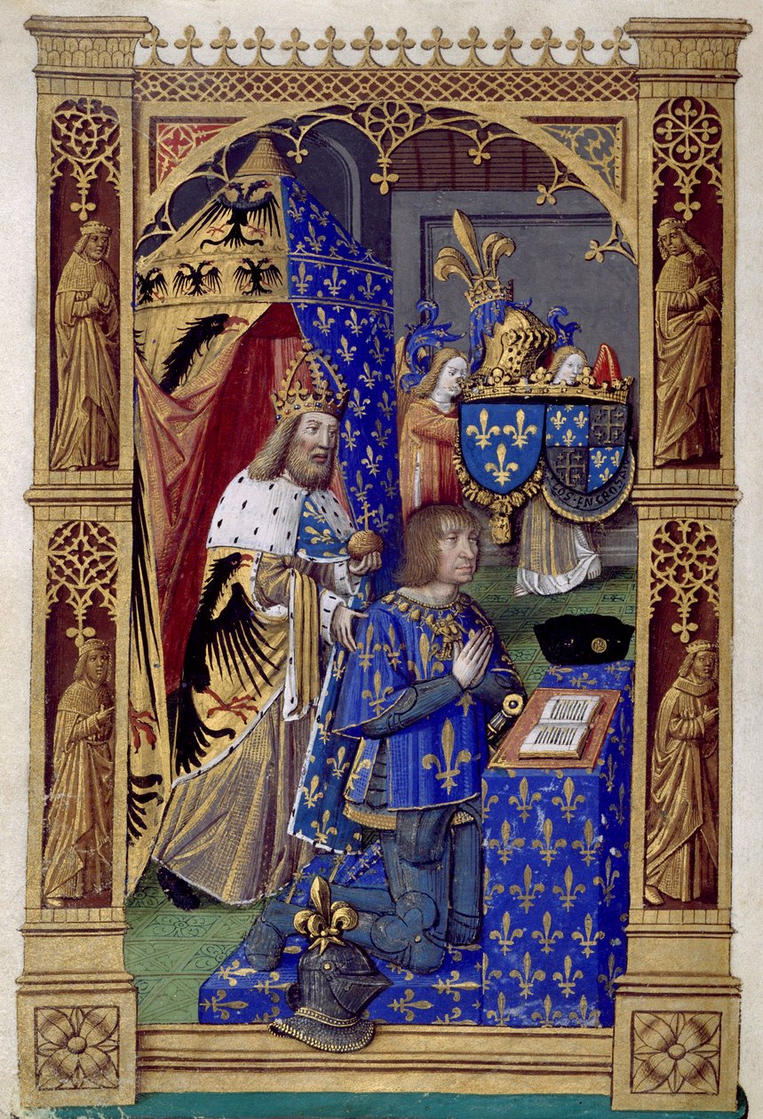 Ludvig XII av Frankrikes timebok til Charles VIII, konge av Frankrike, mellom 1494 og 1496 av Antoine Verard