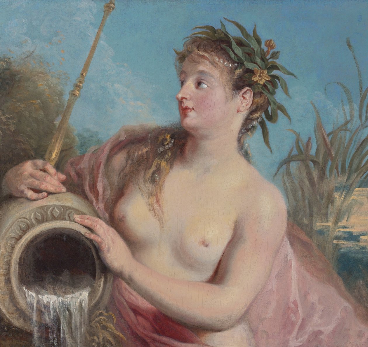 Fontenenymfe av Jean Antoine Watteau
