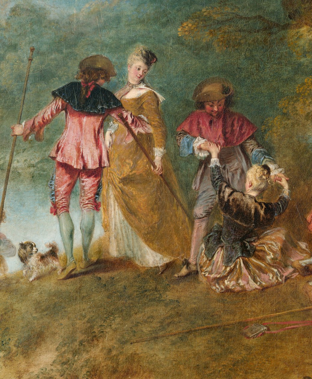 Pilgrimsreise på Isle of Cythera av Jean Antoine Watteau