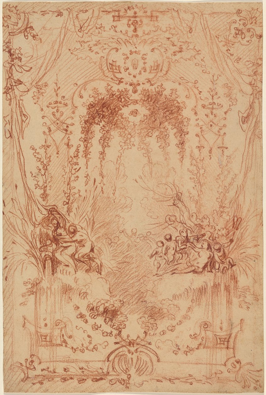 The Bower av Antoine Watteau