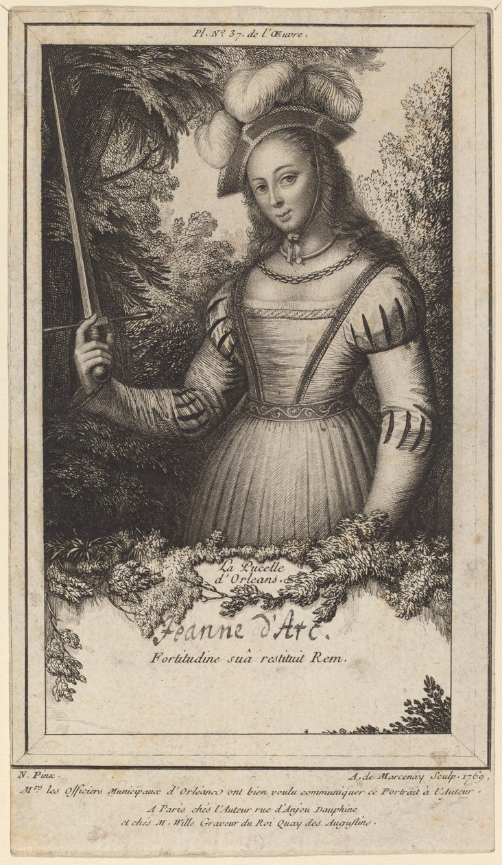 Joan of Arc: The Maid of Orleans av Antoine de Marcenay