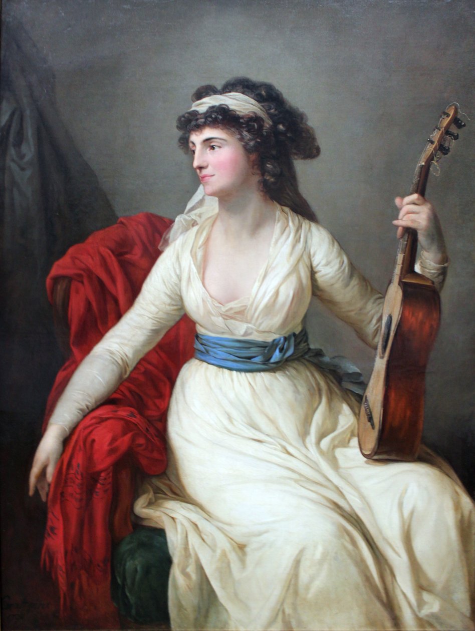Johanna Margarete Christine grevinne von Brühl av Anton Graff