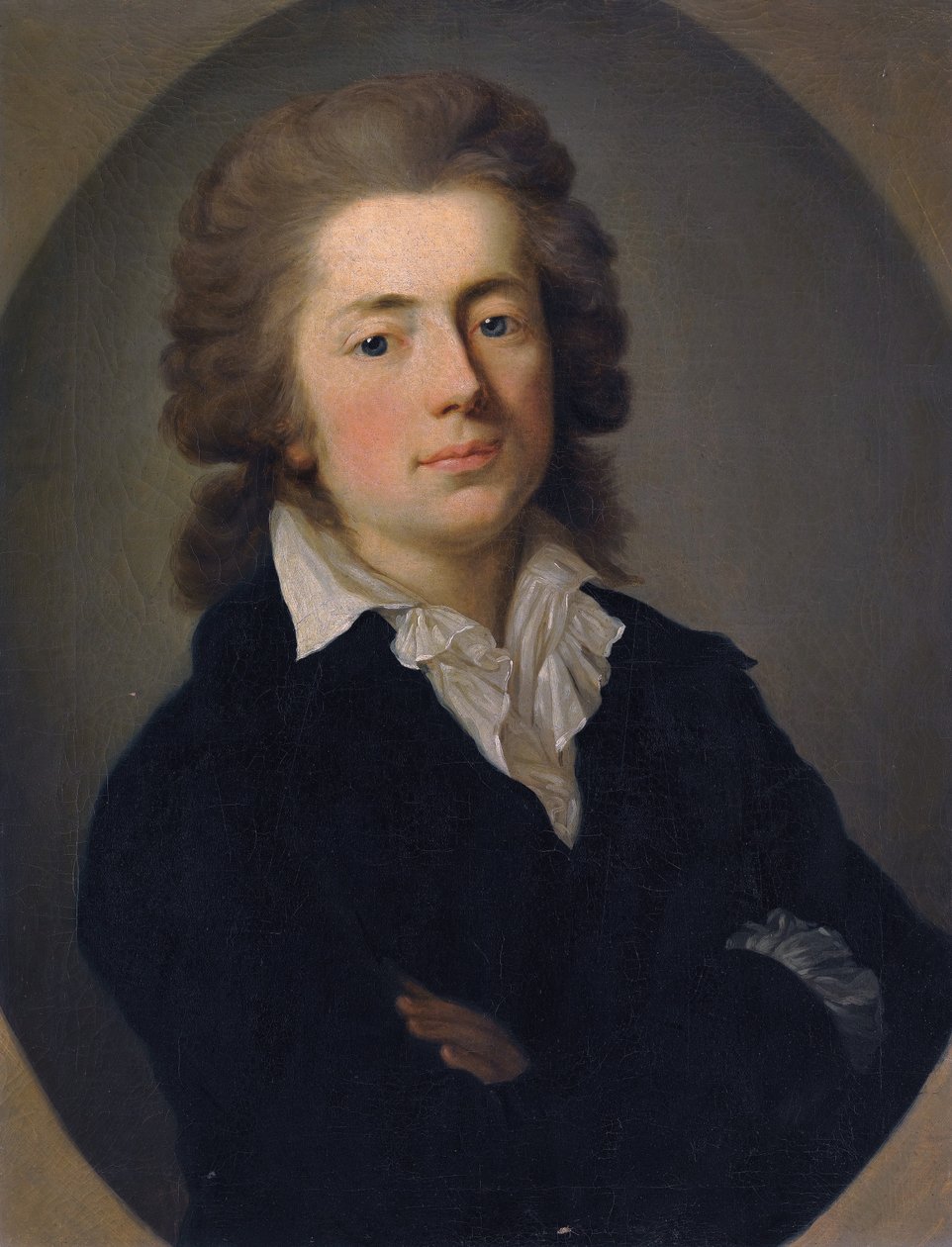 Portrett av grev Jan Potocki av Anton Graff