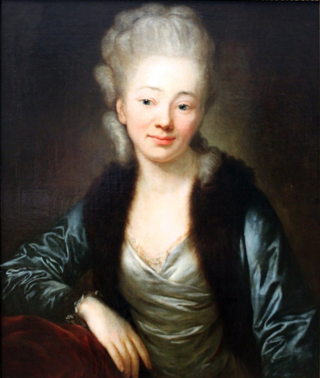 Portrett av Julie Friederike Henriette Clodius av Anton Graff