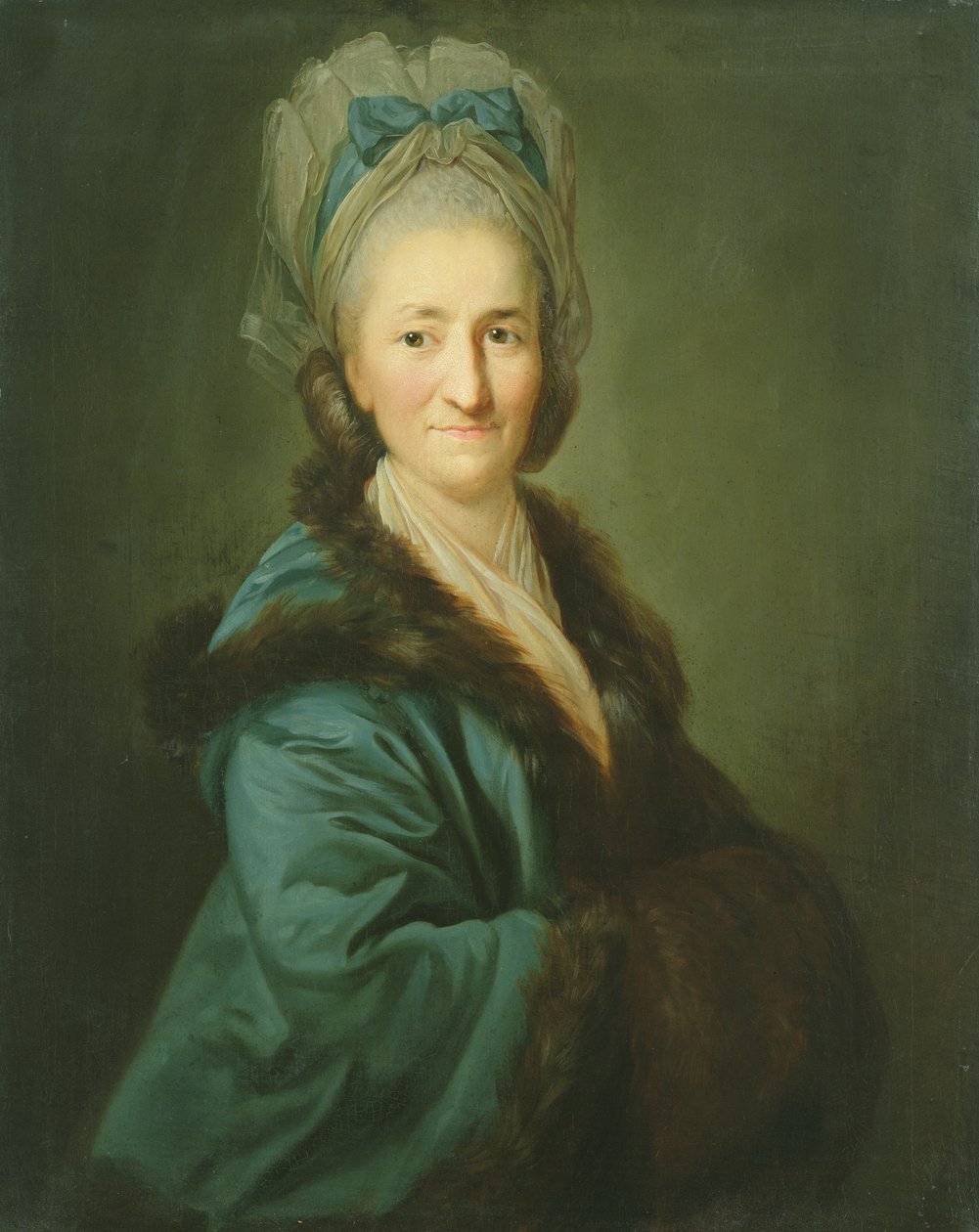 Portrett av en gammel kvinne, 1780 av Anton Graff
