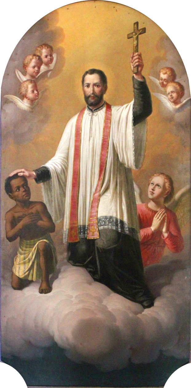 Sv. Francis Xavier av Anton Jebacin