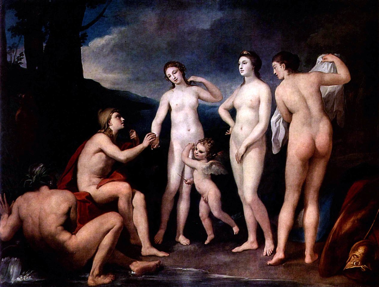 Dommen i Paris av Anton Raphael Mengs