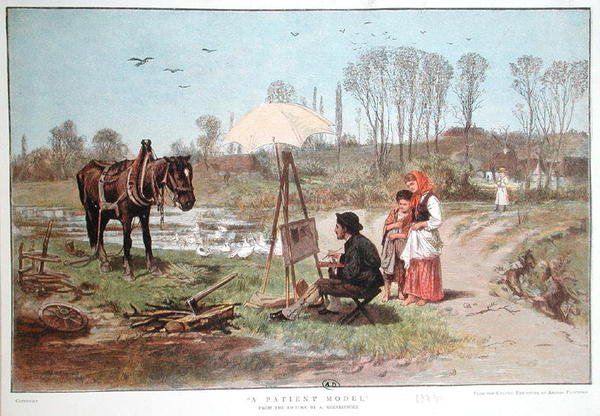 "En pasientmodell" av Anton (after) Kozakiewicz