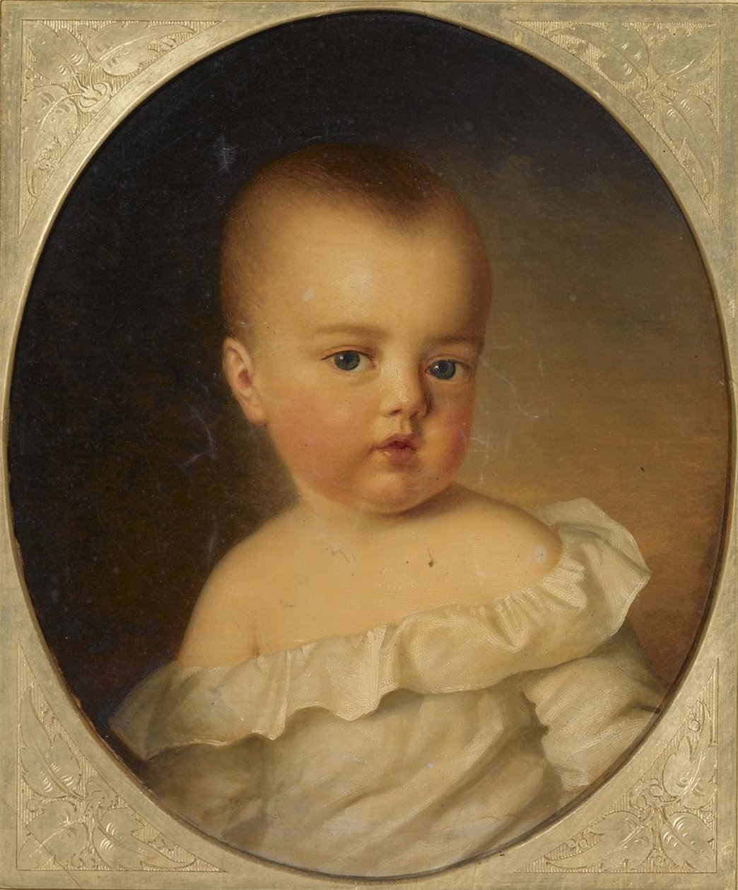 Portrett av Maria Theresia av Østerrike-Este 1849-1919 som barn, 1850 av Anton Einsle