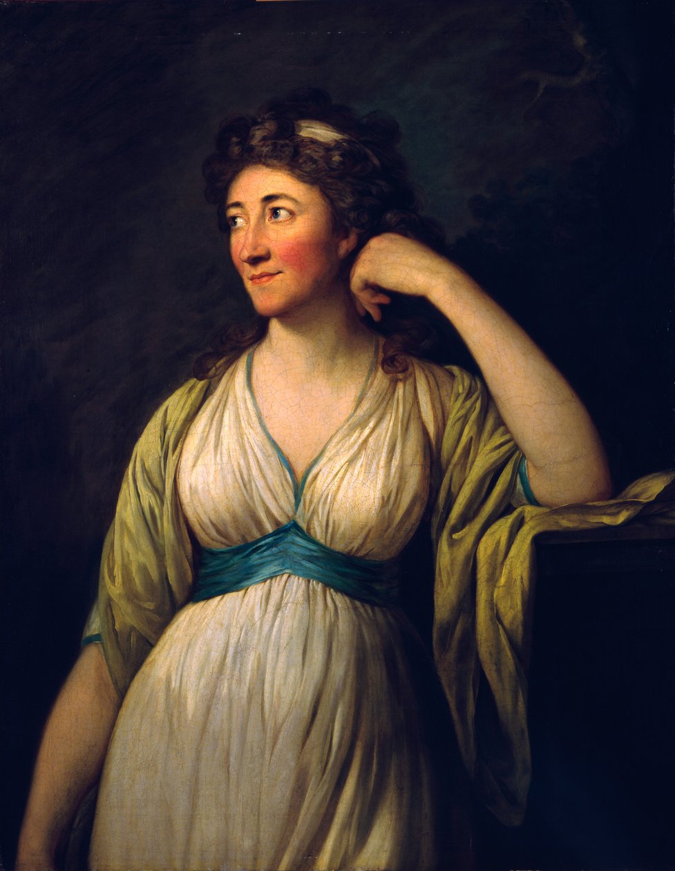 Portrett av friherrinne Elise von der Recke, riksgrevinne von Meden av Anton Graff