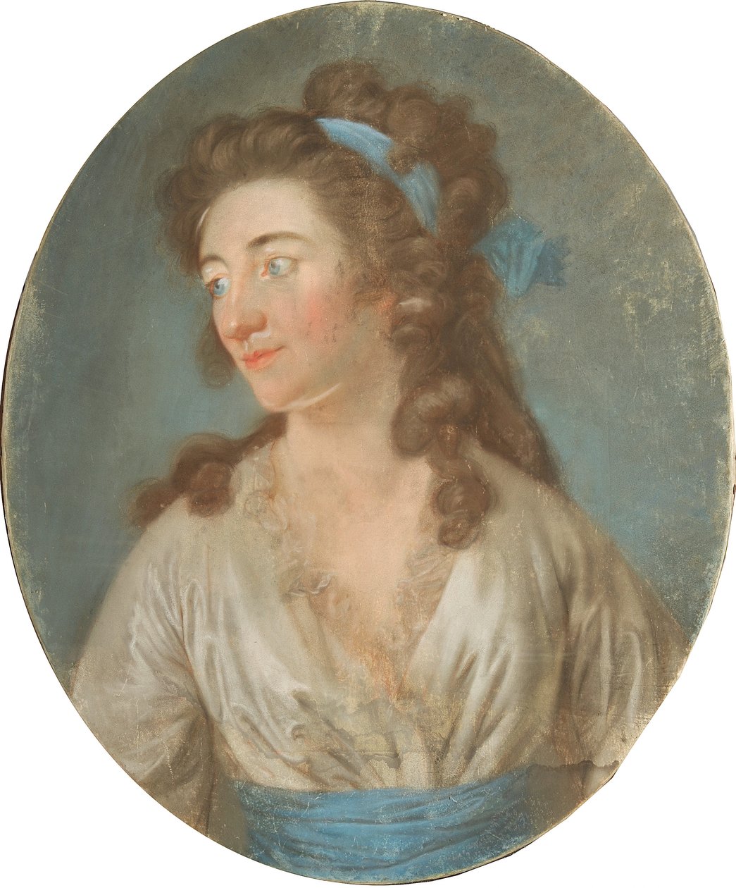 Portrett av forfatteren Elisa von der Recke av Anton Graff
