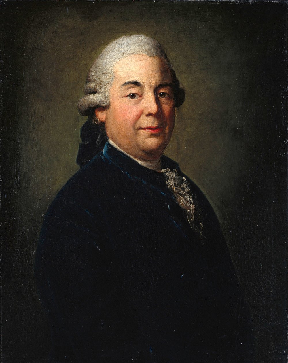 Portrett av Bautzens borgermester Gottlob August Hering av Anton Graff