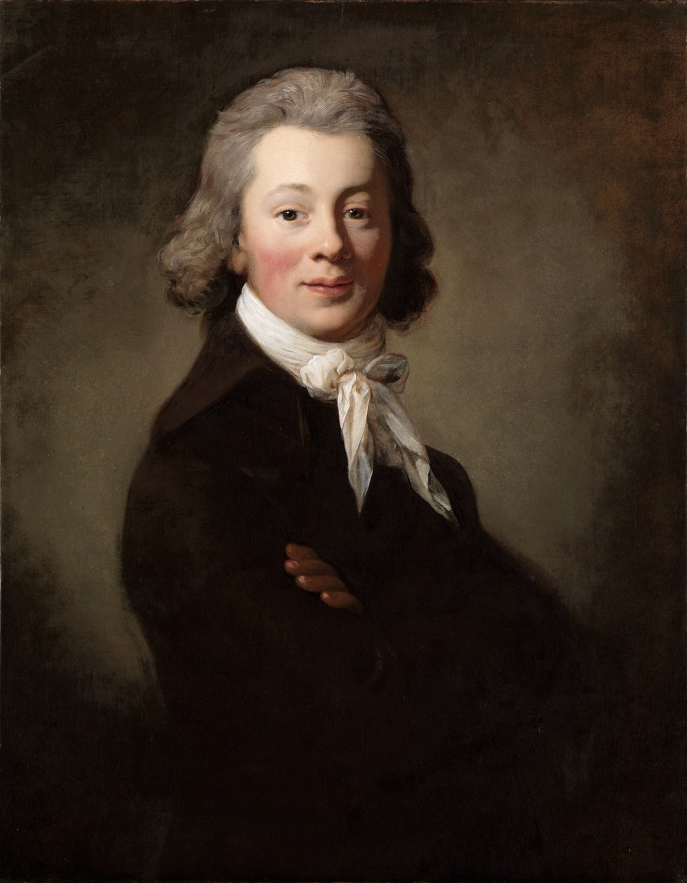 Portrett av Friedrich Gottlob Benno von Heynitz av Anton Graff