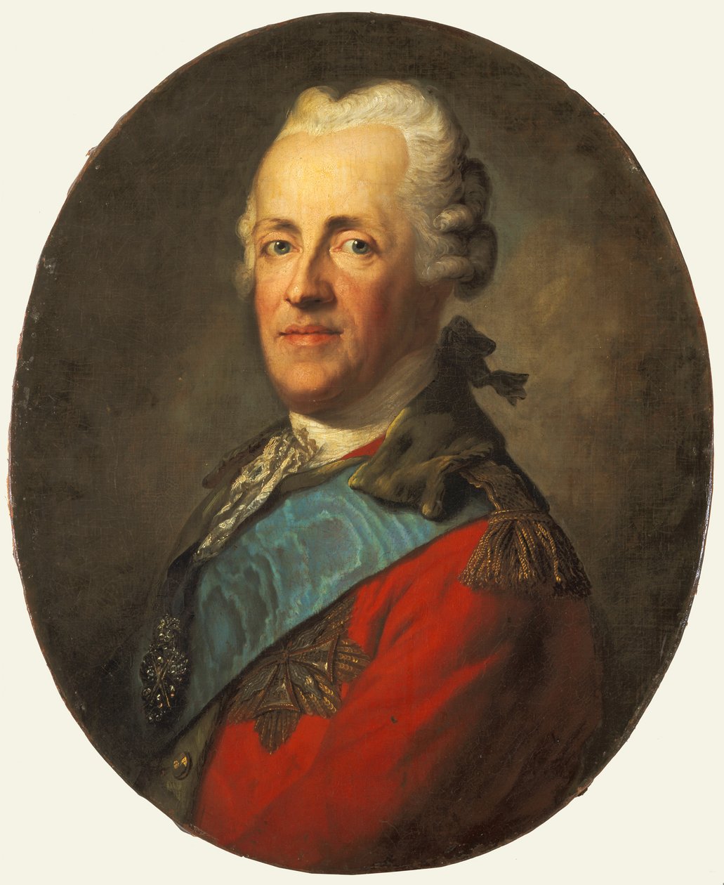Portrett av prins Karl av Sachsen av Anton Graff