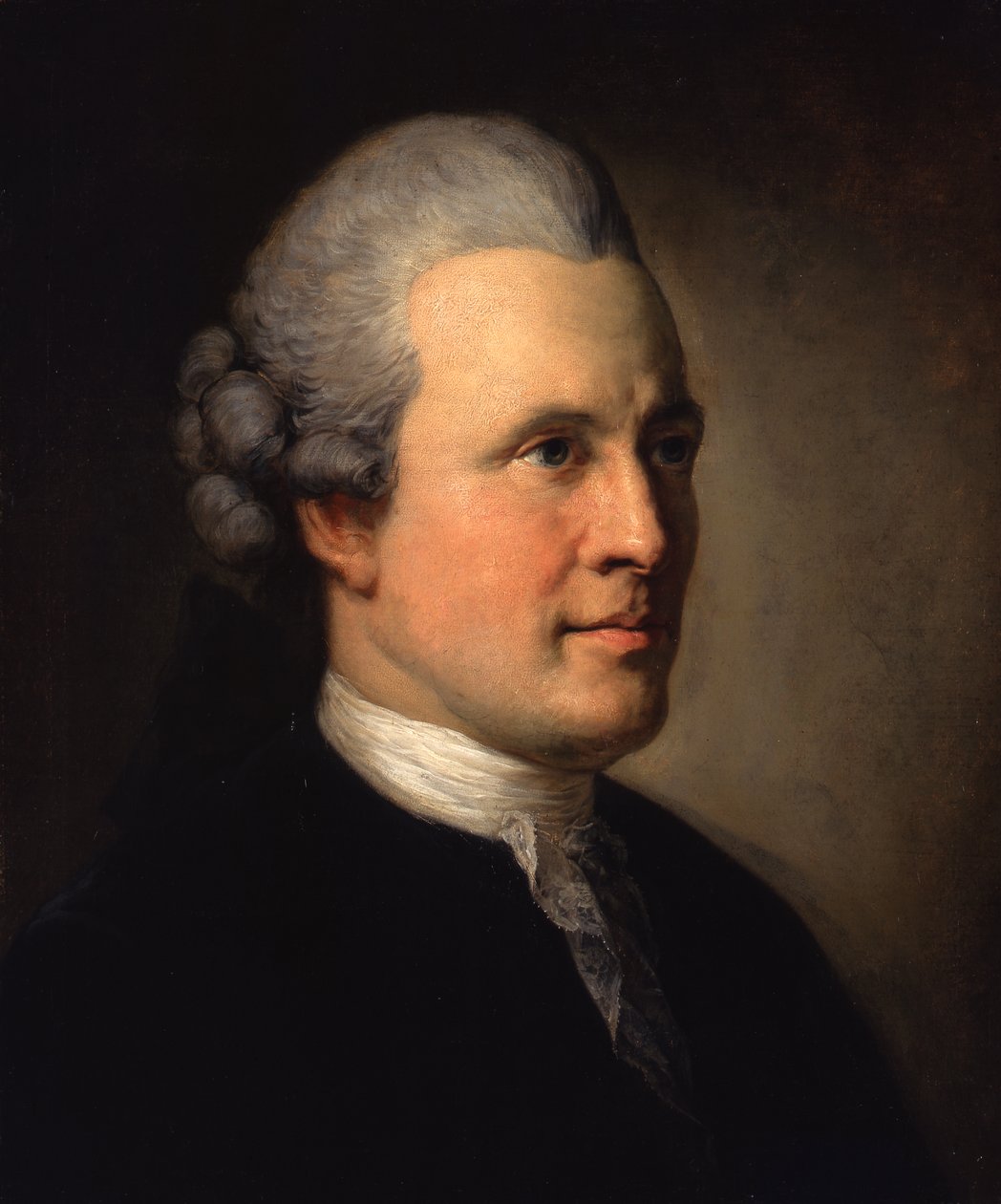 Legen og filosofen Johann Georg, ridder von Zimmermann av Anton Graff