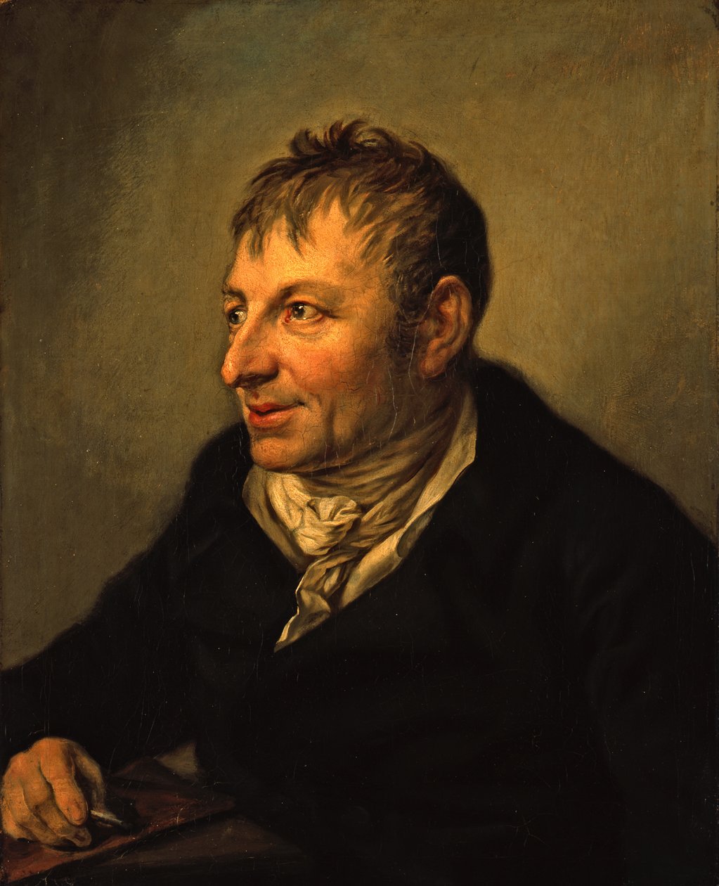 Portrett- og historiemaleren Carl Friedrich Demiani av Anton Graff