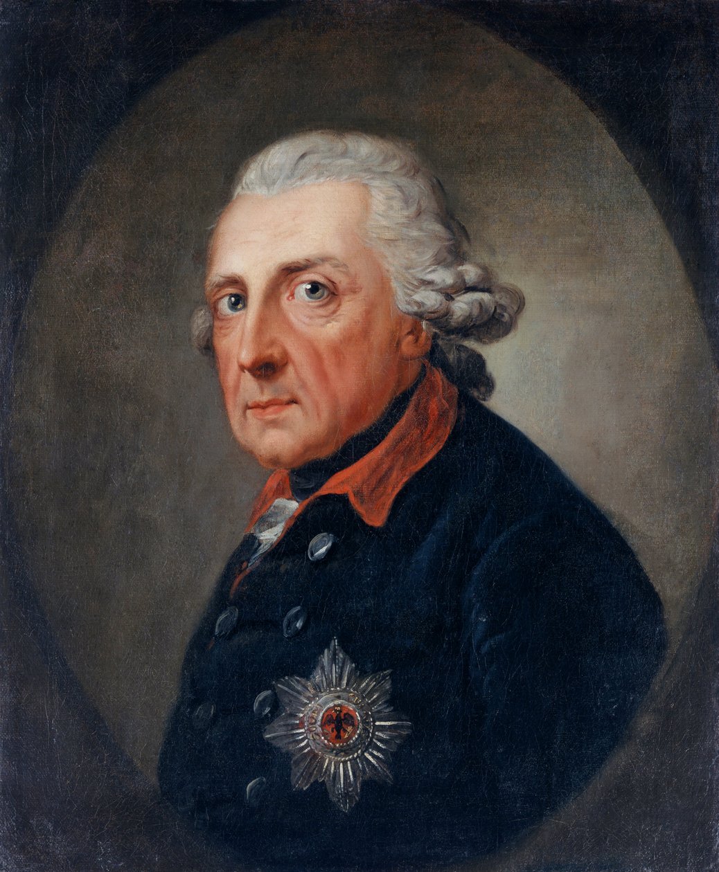 Frederick den store av Anton Graff