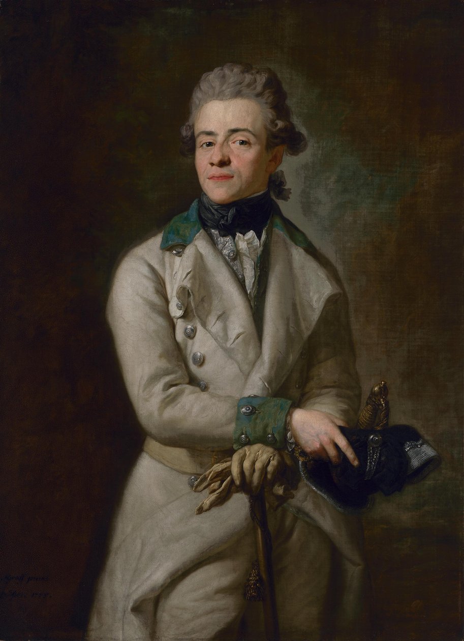 Grev Heinrich XIII Reuss av Anton Graff