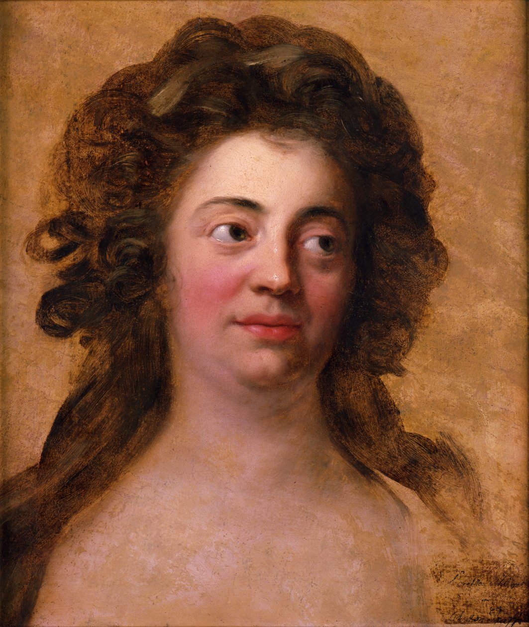 Portrett av Dorothea Schlegel av Anton Graff