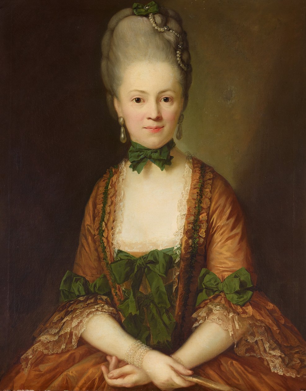 Portrett av Henriette von Carlowitz av Anton Graff