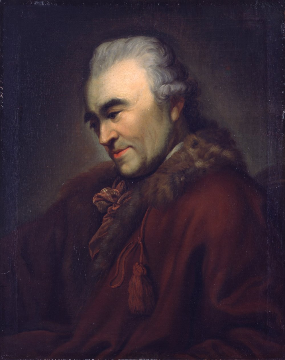 Portrett av Johann Georg Sulzer av Anton Graff