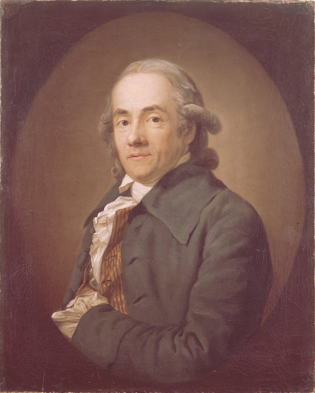 Portrett av Christian Friedrich Voss 1724-1795 av Anton Graff