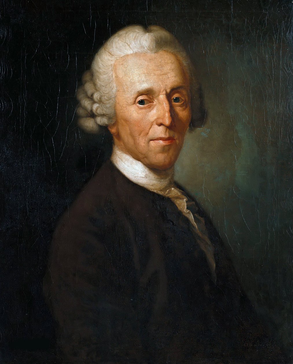 Portrett av Christian Fürchtegott Gellert 1715-1769, ca 1769. av Anton Graff