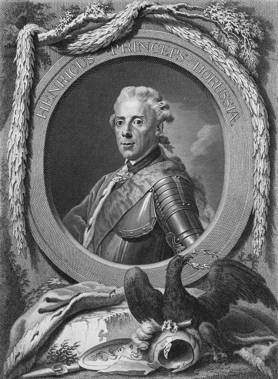 Portrett av prins Henrik av Preussen (1726-1802), 1779 av Anton Graff