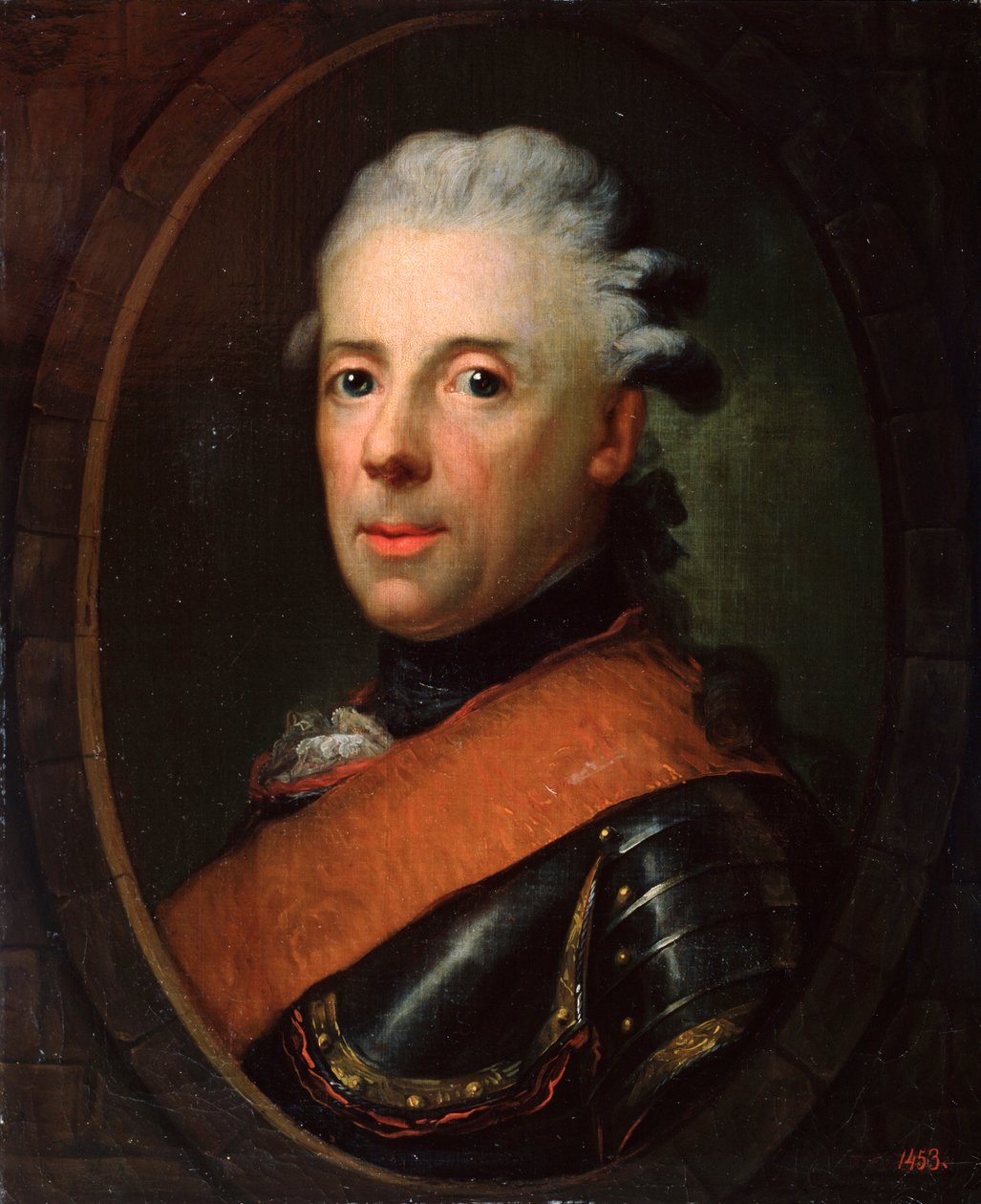 Portrett av prins Henrik av Preussen, 1700-tallet. av Anton Graff